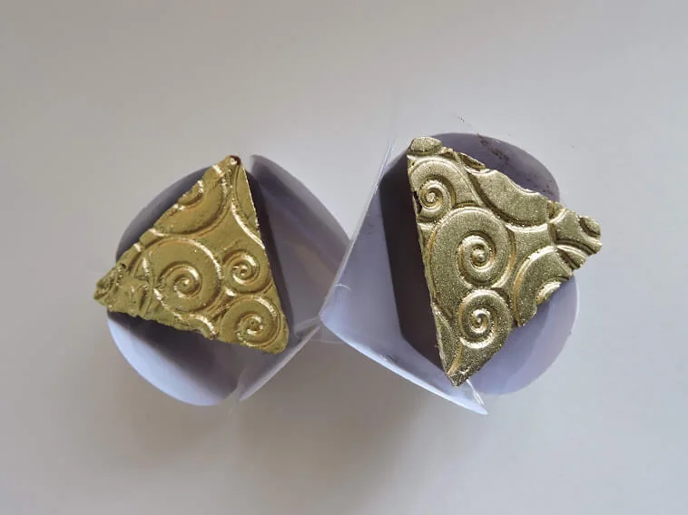 Doce triangular de maracujá
